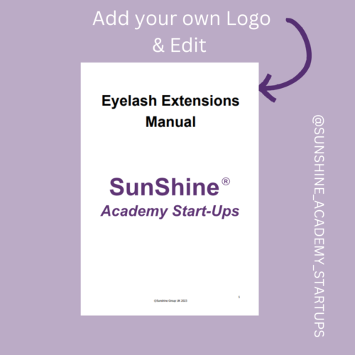 Sunshine White Label Eyelash Extensions Manual