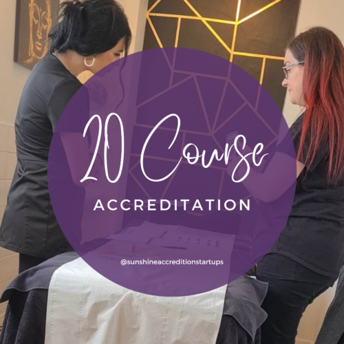 20 Course Accreditation