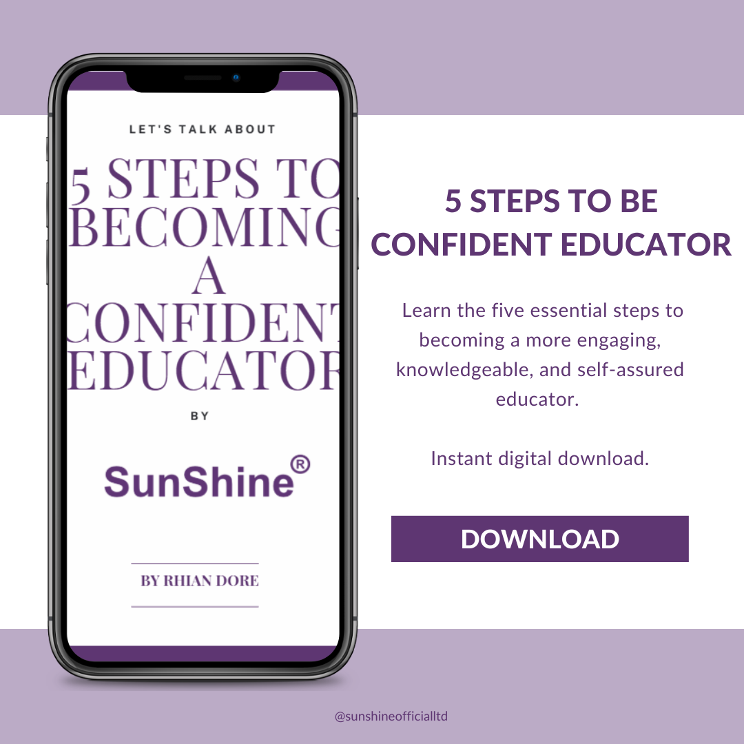 5 Steps to Becoming a Confident Educator – Digital eBook by Rhian Dore